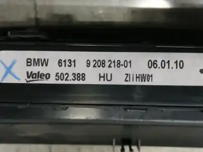 Peça sobressalente para automóvel em segunda mão comando de sofagem (chauffage / ar condicionado)  por bmw x5 (e70) xdrive30d referências oem iam 921997201u 6131920821801 502388 900252410012 20831250 11419110de 920821801 