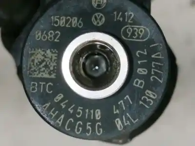 Second-hand car spare part injector for seat leon st (5f8) reference oem iam references 04l130277aj 0445110477 