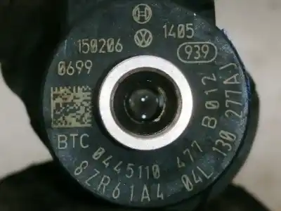 Peça sobressalente para automóvel em segunda mão injetor por seat leon st (5f8) reference referências oem iam 04l130277aj 0445110477 