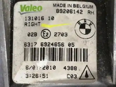 Peça sobressalente para automóvel em segunda mão farol / projetor de nevoeiro direito por bmw x5 (e70) xdrive30d referências oem iam 63176924656  6317692465605