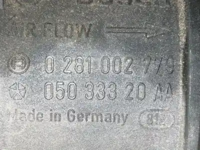 Second-hand car spare part flowmeter for dodge caliber s oem iam references 0281002779 05033320aa 