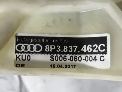 Автозапчастина б/у регулятор переднього правого скла для audi a3 (8p) 1.6 fsi ambiente 116 cv / 85 kw посилання на oem iam 8p0959802l  8p3837462c