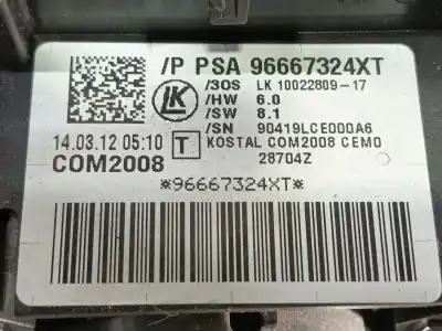 Автозапчастина б/у многофункційне управління для citroen c3 selection посилання на oem iam 96667324xt 90419lce000a6 1002280917