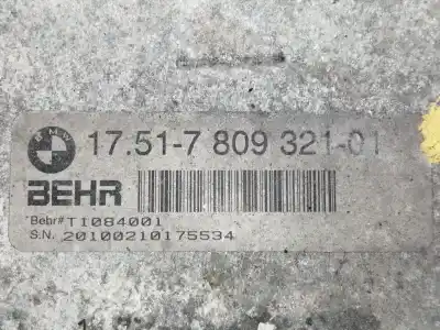 Peça sobressalente para automóvel em segunda mão intercooler por bmw x5 (e70) xdrive30d referências oem iam 1751780932101 t1084001 20100210175534 