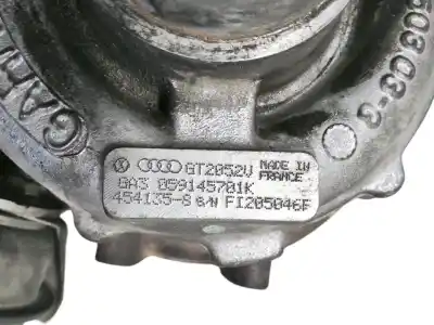 Peça sobressalente para automóvel em segunda mão turbocompresor por audi a4 avant (8e) 2.5 tdi (120kw) referências oem iam gt2052v ga3059145701k 4541358 fi205046f 