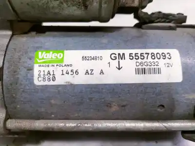 Peça sobressalente para automóvel em segunda mão motor de arranque por opel corsa d selective referências oem iam 55578093 d6g332 55234810 