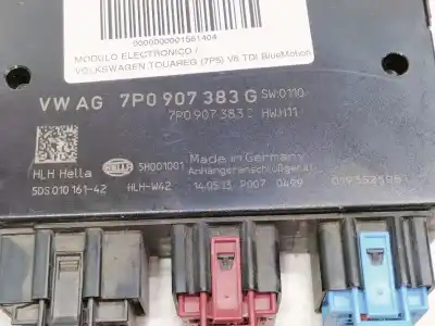 Gebrauchtes Autoersatzteil elektronisches modul zum volkswagen touareg (7p5) v6 tdi bluemotion oem-iam-referenzen 7p0907383g  7p0907383c 5ds01016142