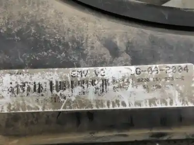 Peça sobressalente para automóvel em segunda mão termoventilador elétrico por opel vivaro combi 2.7t corto referências oem iam 8200151873e 1831199016 