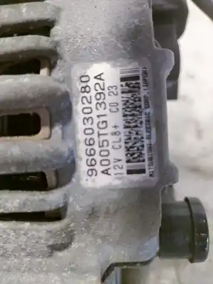Автозапчастина б/у генератор для citroen c3 lx посилання на oem iam 9666030280 a005tg1392a 