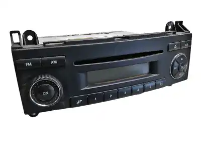Peça sobressalente para automóvel em segunda mão sistema de áudio / rádio cd por mercedes-benz vito (w639) basic, combi 111 cdi largo (639.603) referências oem iam a9068200886