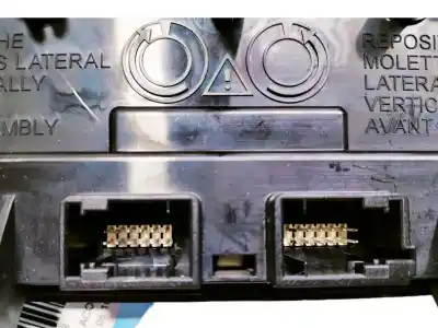 Peça sobressalente para automóvel em segunda mão comando de sofagem (chauffage / ar condicionado)  por citroen c4 lim. business referências oem iam 98040764zd 28365335 28365335 14110830092 9670466180 00048943 24 pins
