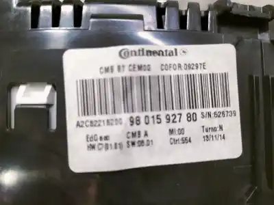 Peça sobressalente para automóvel em segunda mão quadrante por citroen c4 lim. business referências oem iam 9801592780 a2c8221 526739 a2c82218200 a2c80528400 
