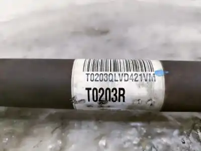 Автозапчастина б/у передня права трансмісія для kia picanto (ja) 1.0 cat посилання на oem iam 495011y010 t0203r t0203r t0203qlvd421vm 