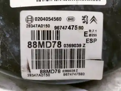 Peça sobressalente para automóvel em segunda mão servo freio por citroen c4 lim. business referências oem iam 4535er 9674747580 0204054560 28347a0150 88md78 0369039z 28347 96 9674747580