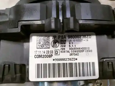 Second-hand car spare part multifunction switch for citroen c4 lim. business oem iam references 98000238zd 98000238zd 10102227 79655 