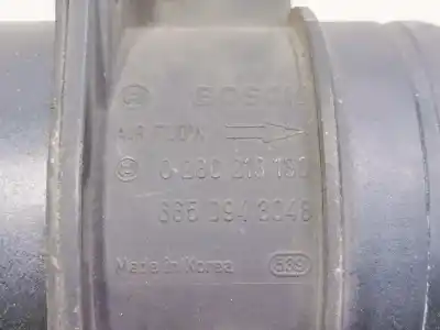 Автозапчастина б/у витратомір повітря для ssangyong rexton 2.7 turbodiesel cat посилання на oem iam 0280218130 6650943048 