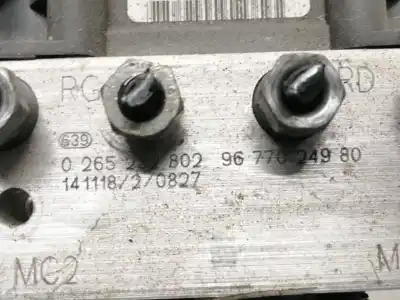 Peça sobressalente para automóvel em segunda mão abs por citroen c4 lim. business referências oem iam 1613150780 0265252802 9677024980 9810752280 87ckeb3220827 0265952289