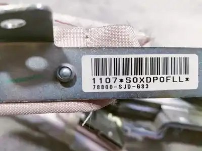Автозапчасти б/у передняя правая подушка безопасности за honda fr-v (be) 2.2 i ctdi (be5) ссылки oem iam 78800sjdg83  