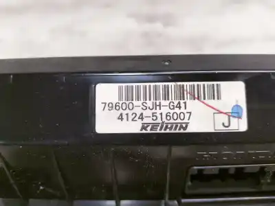 Автозапчастина б/у контроль опалення / кондиціонації для honda fr-v (be) 2.2 i ctdi (be5) посилання на oem iam 79620sjdg520m1 79600sjh641 