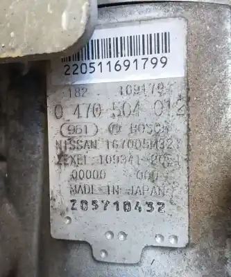 Peça sobressalente para automóvel em segunda mão motor completo por nissan almera (n16/e) acenta referências oem iam yd22  