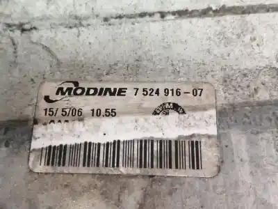 Peça sobressalente para automóvel em segunda mão intercooler por bmw serie 3 touring (e91) 320d referências oem iam 752491607  