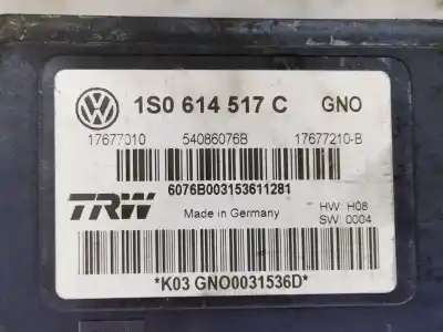 Автозапчастина б/у абс для seat mii (kf1) 1.0 посилання на oem iam 1s0614517c 17677010 