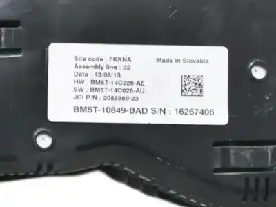 Автозапчастина б/у панель інструментів для ford c-max titanium посилання на oem iam bm5t10849bad bm5t14c226ae bm5t14c026au 208596923 