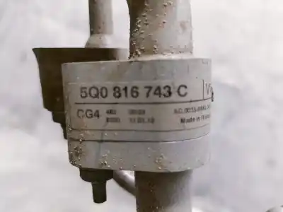 Автозапчастина б/у труби кондиціонації для seat leon (5f1) 1.2 tsi посилання на oem iam  5wb816738 5q0816741b