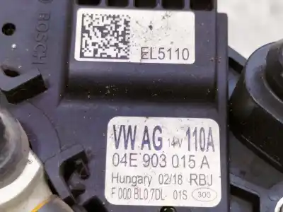 Автозапчастина б/у генератор для seat leon (5f1) 1.2 tsi посилання на oem iam 04e903015a el5110 