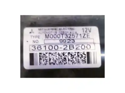 Peça sobressalente para automóvel em segunda mão motor de arranque por hyundai i30 classic referências oem iam 361002b200 m000t32571ze 