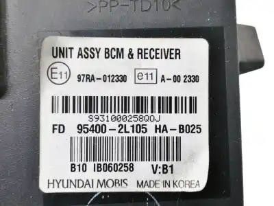 Second-hand car spare part electronic module for hyundai i30 classic oem iam references 97ra012330 954002l105 