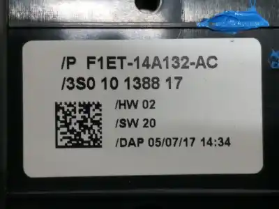 Автозапчастина б/у передні вікний вмикач для ford kuga (cbs) 1.5 tdci cat посилання на oem iam f1et14a132ac 10138817 cj54s202b05a 3s010138817