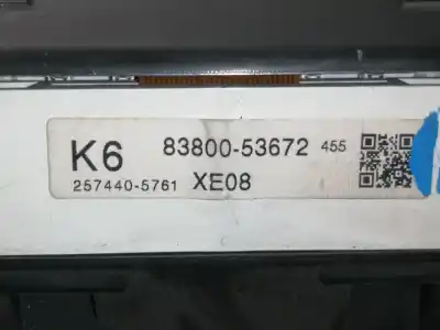 Автозапчастина б/у панель інструментів для lexus is200 (ds2/is2) 220d посилання на oem iam 8380053672 2574405761 