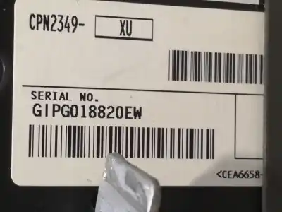 Автозапчастина б/у аудіо система / радіо cd для lexus is200 (ds2/is2) 220d посилання на oem iam 8612053400 fxmg9107zt04 