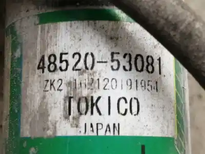Peça sobressalente para automóvel em segunda mão amortecedor dianteiro esquerdo por lexus is200 (ds2/is2) 220d referências oem iam 4852053081 zk2162120191954 