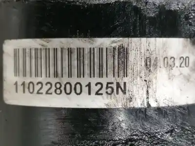 Second-hand car spare part starter motor for dacia duster sl audacia 4x2 oem iam references 11022800125n  