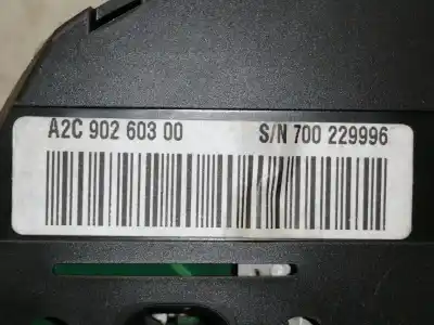 Pezzo di ricambio per auto di seconda mano pannello degli strumenti per bmw x1 (e84) xdrive 18d riferimenti oem iam 931615201 14369510 a2c90260300