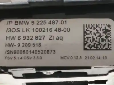 Pezzo di ricambio per auto di seconda mano luce interna per bmw x1 (e84) xdrive 18d riferimenti oem iam 922548701 9209518 6932827
