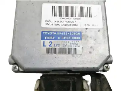 Peça sobressalente para automóvel em segunda mão módulo eletrônico por lexus is200 (ds2/is2) 220d referências oem iam 8965053020 0g110200040 1129000877