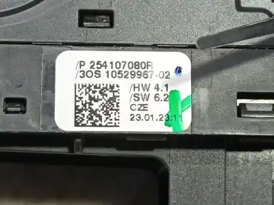 Peça sobressalente para automóvel em segunda mão botão / interruptor elevador vidro dianteiro esquerdo por renault captur ii evolution referências oem iam   p254107080r