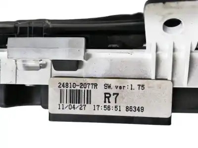 Second-hand car spare part dashboard for renault koleos 2.0 dci diesel fap oem iam references 248102077r  