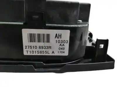 Peça sobressalente para automóvel em segunda mão comando de sofagem (chauffage / ar condicionado)  por renault koleos 2.0 dci diesel fap referências oem iam 275108933r t1015855l 