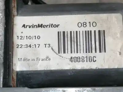 Автозапчастина б/у регулятор скла заднього правого для renault modus authentique посилання на oem iam 400810c  