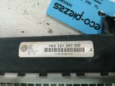 İkinci el araba yedek parçası su radyatörü için volkswagen caddy ka/kb (2c) comfortline oem iam referansları 1k0121251dd  