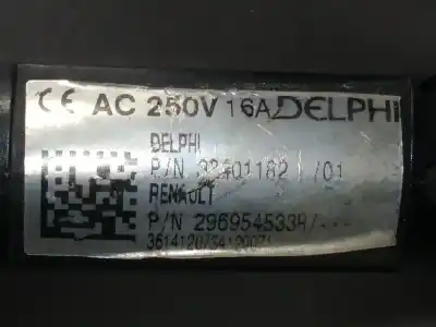 Автозапчастина б/у дрот для renault fluence (l3) desde 11/2009 fluence z.e. dynamique посилання на oem iam 296954533r 3240118201 
