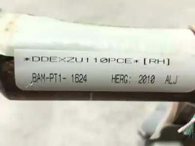 Автозапчастина б/у передня права подушка безпеки для toyota prius (_w3_) 1.8 hybrid (zvw3_) посилання на oem iam bampt11624  610929000