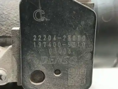 Автозапчастина б/у витратомір повітря для toyota prius (_w3_) 1.8 hybrid (zvw3_) посилання на oem iam 222042b010 1974005310 1781237030