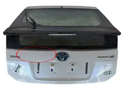 Автозапчасти б/у задняя дверь за toyota prius (_w3_) 1.8 hybrid (zvw3_) ссылки oem iam 6700547230