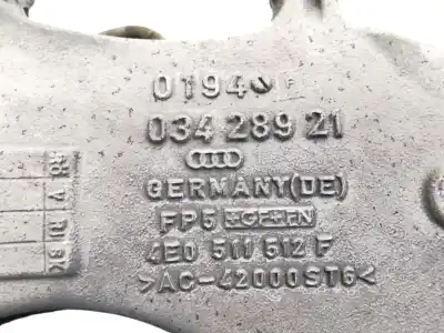 Автозапчастина б/у задній нижний правий ригель підвіски для audi a8 (4e2) 4.2 quattro посилання на oem iam 4e0511512f ac42000st6 03428921