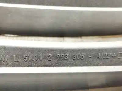 Second-hand car spare part front grille for bmw x1 (e84) xdrive 18d oem iam references 10627110 51112993306 51112993305